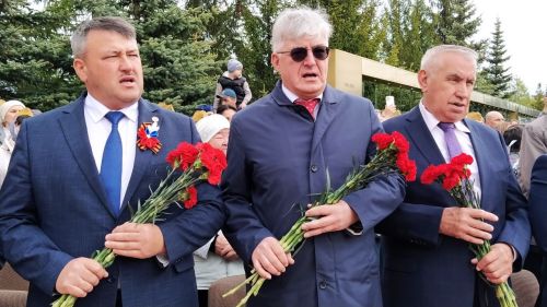 В Кайбицах встретили 80 годовщину Победы