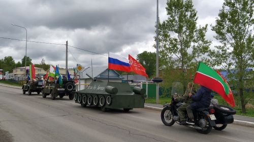 В Кайбицах встретили 80 годовщину Победы