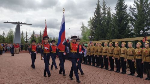 В Кайбицах встретили 80 годовщину Победы