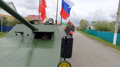 В Кайбицах встретили 80 годовщину Победы