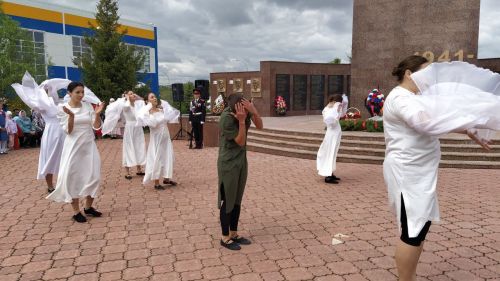 В Кайбицах встретили 80 годовщину Победы