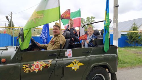В Кайбицах встретили 80 годовщину Победы