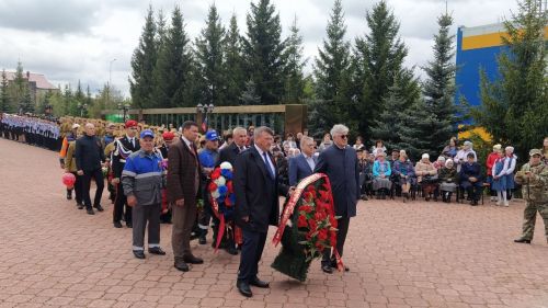 В Кайбицах встретили 80 годовщину Победы