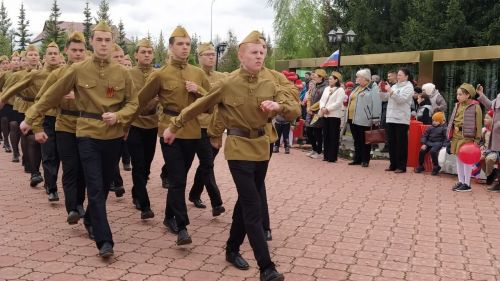 В Кайбицах встретили 80 годовщину Победы