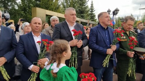 В Кайбицах встретили 80 годовщину Победы