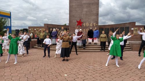 В Кайбицах встретили 80 годовщину Победы