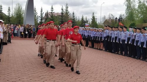 В Кайбицах встретили 80 годовщину Победы