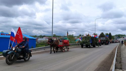 В Кайбицах встретили 80 годовщину Победы