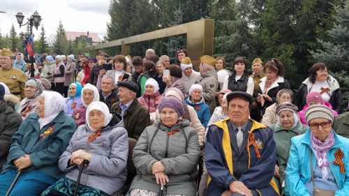 В Кайбицах встретили 80 годовщину Победы