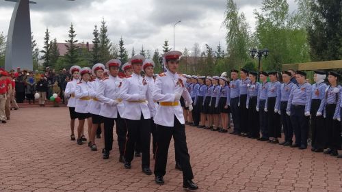 В Кайбицах встретили 80 годовщину Победы