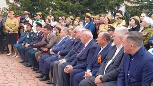 В Кайбицах встретили 80 годовщину Победы