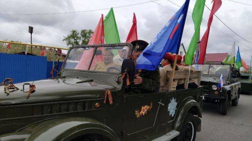 В Кайбицах встретили 80 годовщину Победы