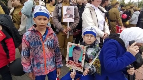 В Кайбицах встретили 80 годовщину Победы