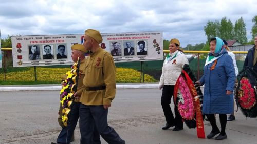 В Кайбицах встретили 80 годовщину Победы