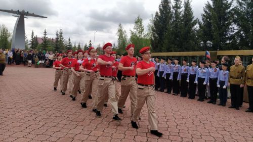В Кайбицах встретили 80 годовщину Победы