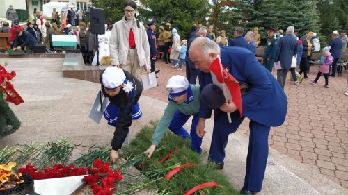 В Кайбицах встретили 80 годовщину Победы