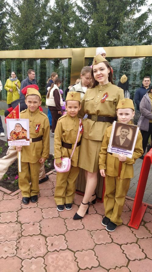 В Кайбицах встретили 80 годовщину Победы