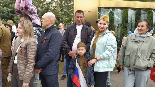 В Кайбицах встретили 80 годовщину Победы