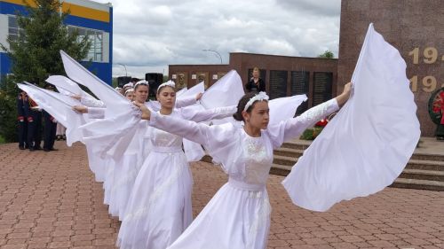 В Кайбицах встретили 80 годовщину Победы