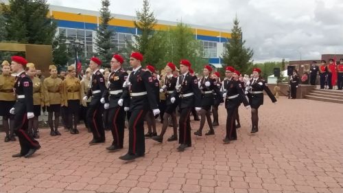 В Кайбицах встретили 80 годовщину Победы