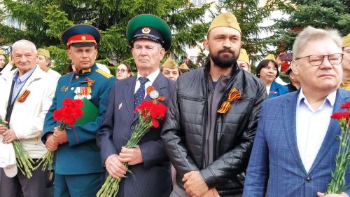 В Кайбицах встретили 80 годовщину Победы