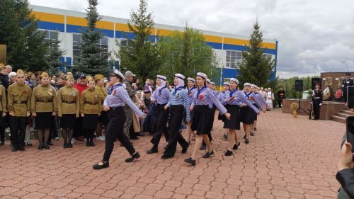 В Кайбицах встретили 80 годовщину Победы
