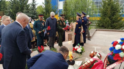 В Кайбицах встретили 80 годовщину Победы