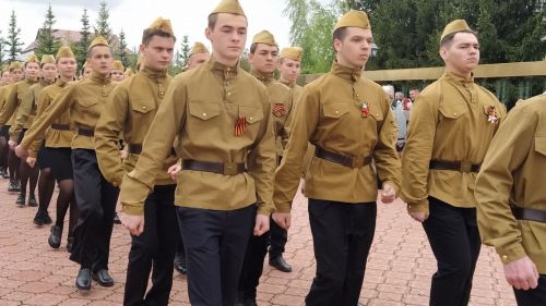 В Кайбицах встретили 80 годовщину Победы