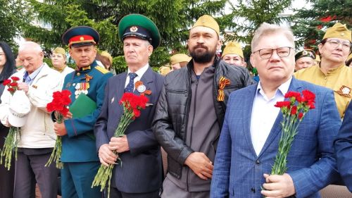 В Кайбицах встретили 80 годовщину Победы