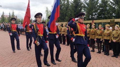 В Кайбицах встретили 80 годовщину Победы