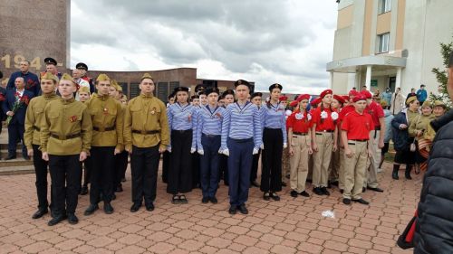 В Кайбицах встретили 80 годовщину Победы