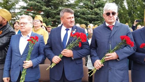 В Кайбицах встретили 80 годовщину Победы