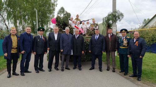 В Кайбицах встретили 80 годовщину Победы