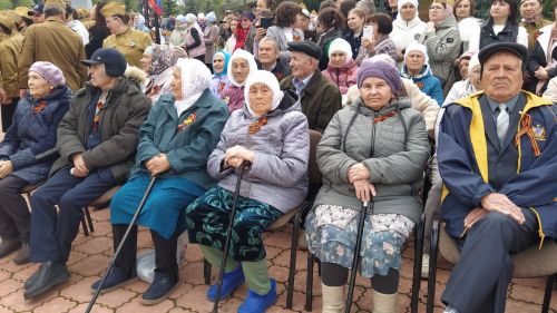 В Кайбицах встретили 80 годовщину Победы