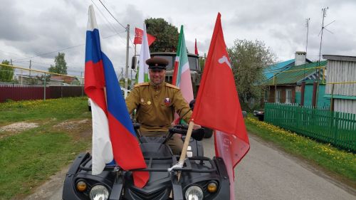 В Кайбицах встретили 80 годовщину Победы