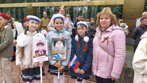 В Кайбицах встретили 80 годовщину Победы