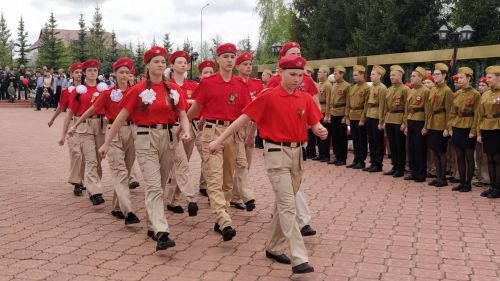 В Кайбицах встретили 80 годовщину Победы