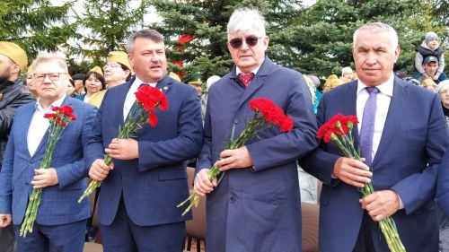 В Кайбицах встретили 80 годовщину Победы