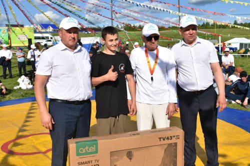 Кайбычлылар Чувашиянең Урмай авылындагы Сабантуйда катнашты