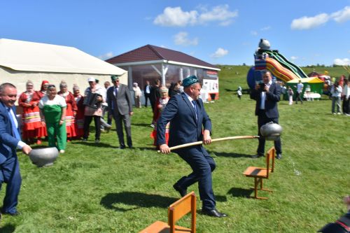 Кайбычлылар Чувашиянең Урмай авылындагы Сабантуйда катнашты