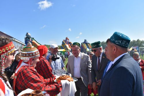 Кайбычлылар Чувашиянең Урмай авылындагы Сабантуйда катнашты