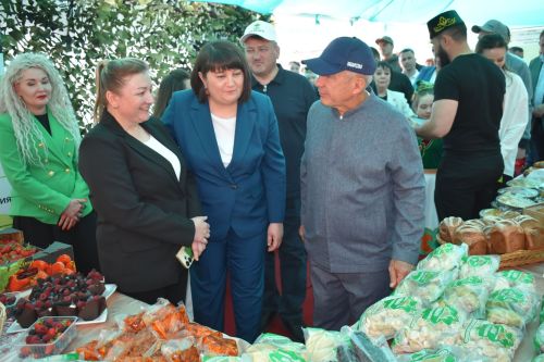 В Кайбицах побывал Раис Республики Татарстан Рустам Минниханов
