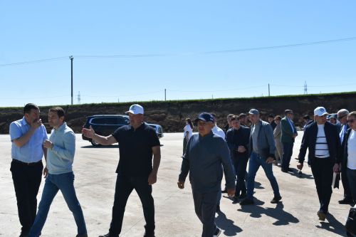 В Кайбицах побывал Раис Республики Татарстан Рустам Минниханов