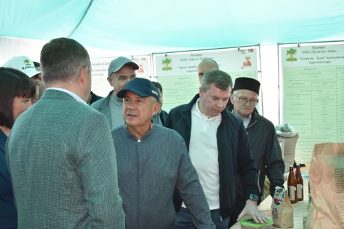 В Кайбицах побывал Раис Республики Татарстан Рустам Минниханов
