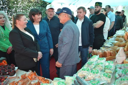 В Кайбицах побывал Раис Республики Татарстан Рустам Минниханов