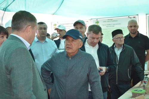 В Кайбицах побывал Раис Республики Татарстан Рустам Минниханов