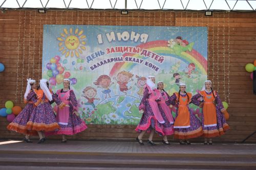 В Кайбицах состоялся детский Сабантуй