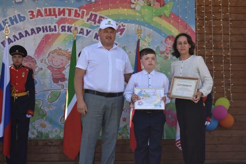 В Кайбицах состоялся детский Сабантуй