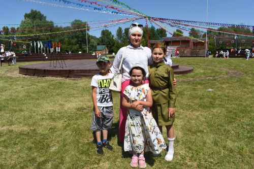 В Кайбицах состоялся детский Сабантуй