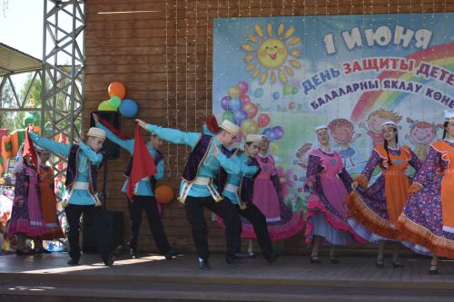 В Кайбицах состоялся детский Сабантуй